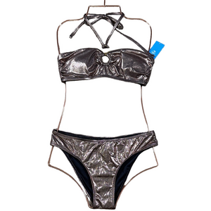 Cupshe Shimmering Metallic Bronze Bikini Set SKU1450
